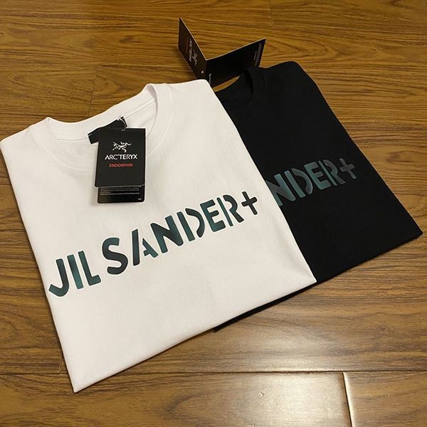 超人気 ジルサンダー アークテリクス コラボ 半袖 Tシャツ 偽物 Jiu30834